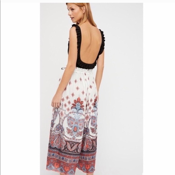 Free People Pants - Free People drawstring,elastic waist, wide leg